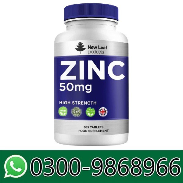 New Leaf Zinc 50mg High Strength In Pakistan