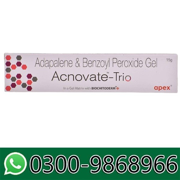 Acnovate-Trio Gel In Pakistan