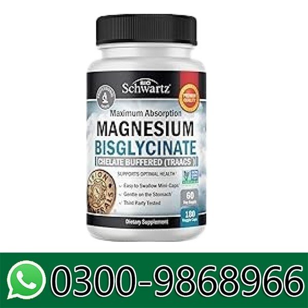 Bioschwartz Maximum Absorption Magnesium Bisglycinate In Pakistan