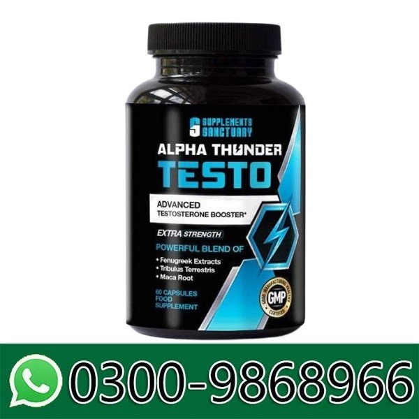 Alpha Thunder Testo In Pakistan