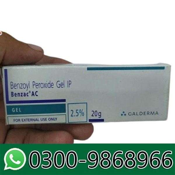 Benzac AC 2.5% Gel Buy Now In Pakistan