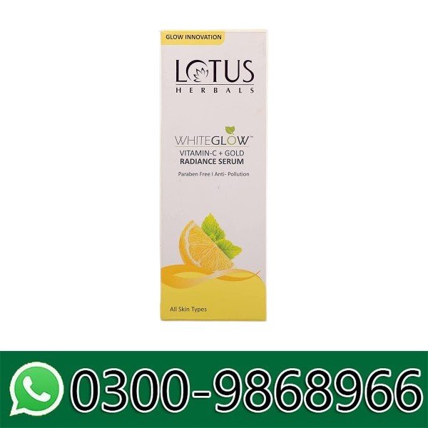 Lotus Herbals WhiteGlow Vitamin C and Gold Radiance Face Serum