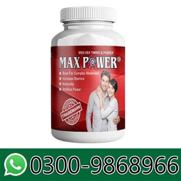 Max Power Capsules In Pakistan