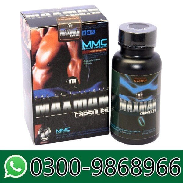 Maxman Capsules In Pakistan