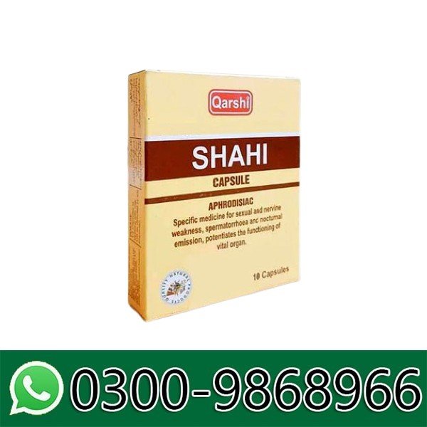 Qarshi Shahi Capsules In Pakistan