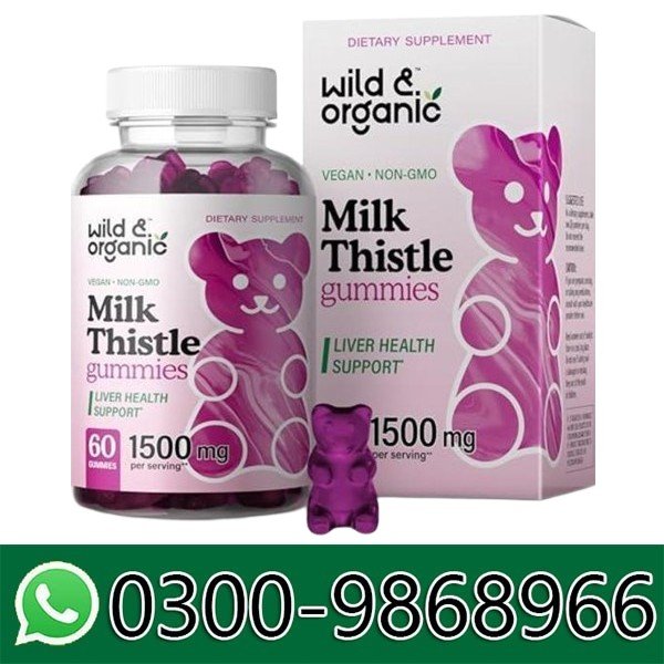 Wild & Organic Milk Thistle Gummies in Pakistan